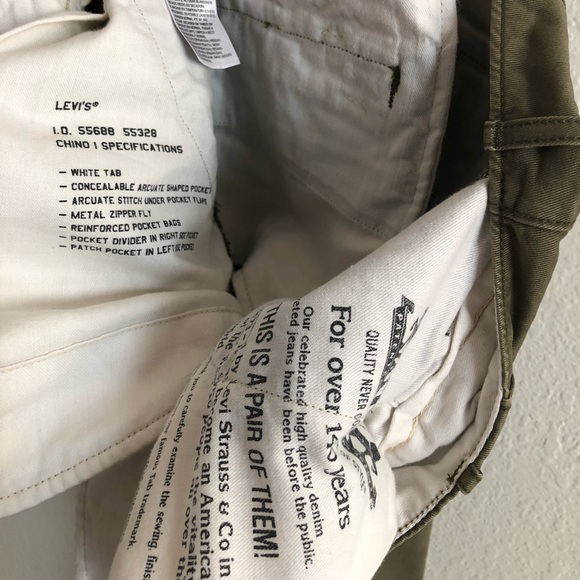 New ✨Levi’s men’s regular fit Chino pants - Picture 7 of 7
